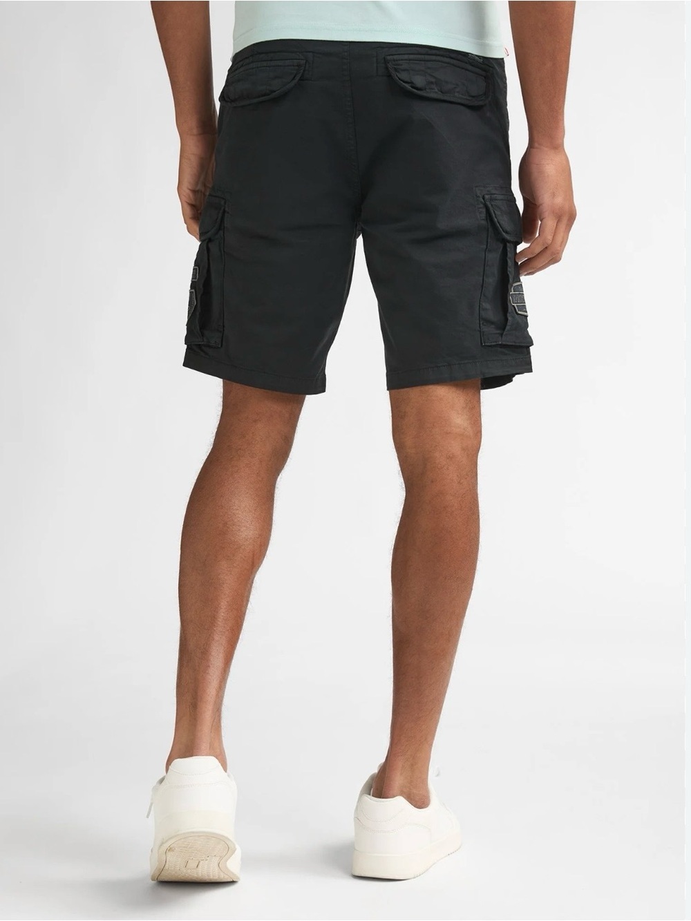 NO BOUNDARIES Junior Retro Boho 5pockets Cargo Shorts